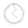 Purity Moonlit Snow Simplicity Charm Bracelet - Bless4Happy Handmade Charm Bracelet