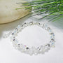 Purity Moonlit Snow Simplicity Charm Bracelet - Bless4Happy Handmade Charm Bracelet