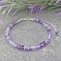 Royal Mystic Dream Amethyst Crystal Bead Bracelet - Bless4Happy Handmade Bracelet